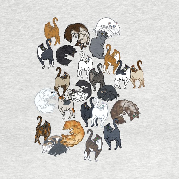 Crazy Cat Person All Over Print by RJKpoyp